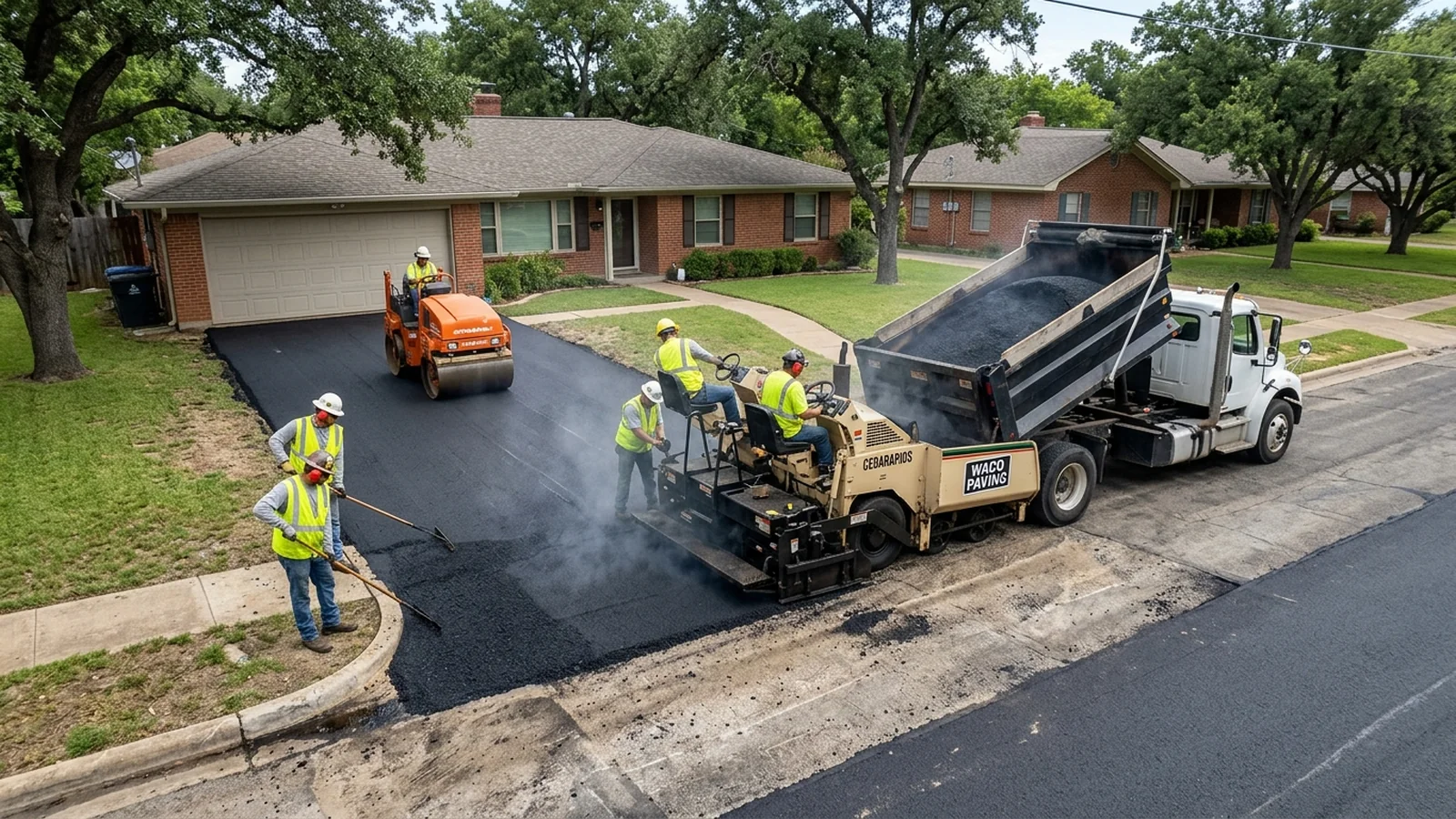 Asphalt Driveway Paving & Installation professional in Waco